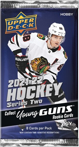 Upper Deck Series 2 Hockey 2021-22 hobby pack