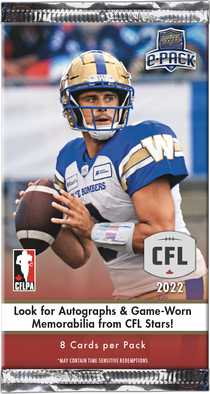 2022 Upper Deck CFL Hobby Pack
