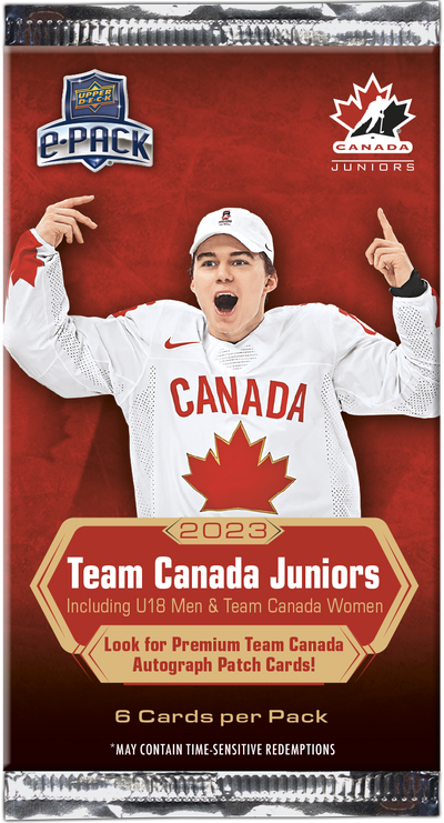 2023 Upper Deck Team Canada Juniors Hobby Pack
