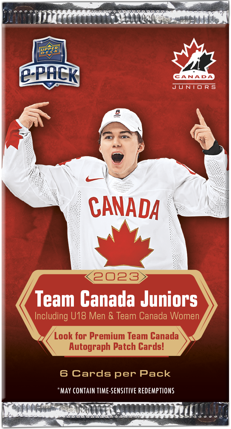 2023 Upper Deck Team Canada Juniors Hobby Pack