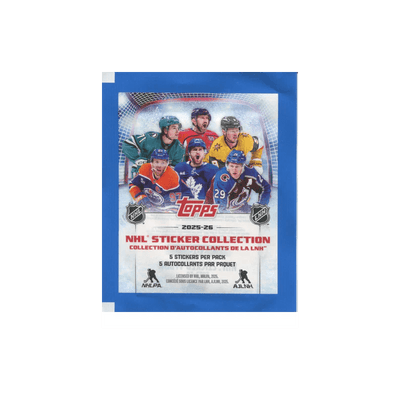Topps Nhl Stickers 2025-26
