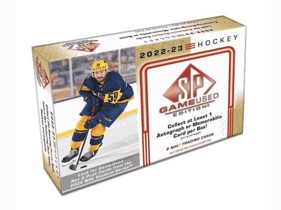 2022-23 Upper Deck SP Game Used Hockey Hobby Box