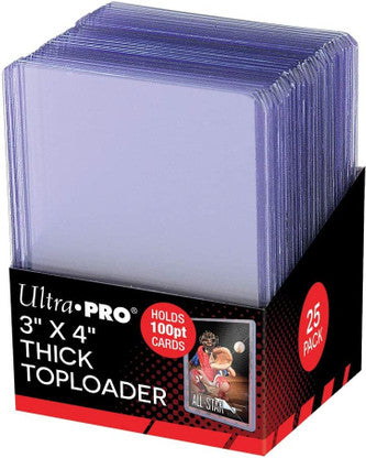 Ultra PRO 100pt Toploaders 25ct