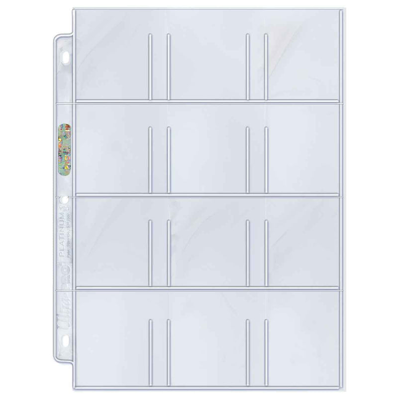 Ultra PRO 12-Pocket Pages 2.25x2.5 100ct