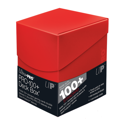 Ultra PRO Eclipse PRO 100+ Deck Box Apple Red