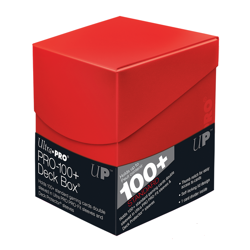Ultra PRO Eclipse PRO 100+ Deck Box Apple Red