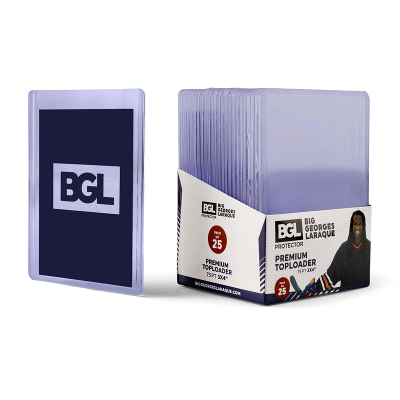 BGL Premium Toploader 75pt 25-pack