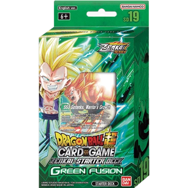 Dragon Ball Super Starter Deck SD19 Green Fusion