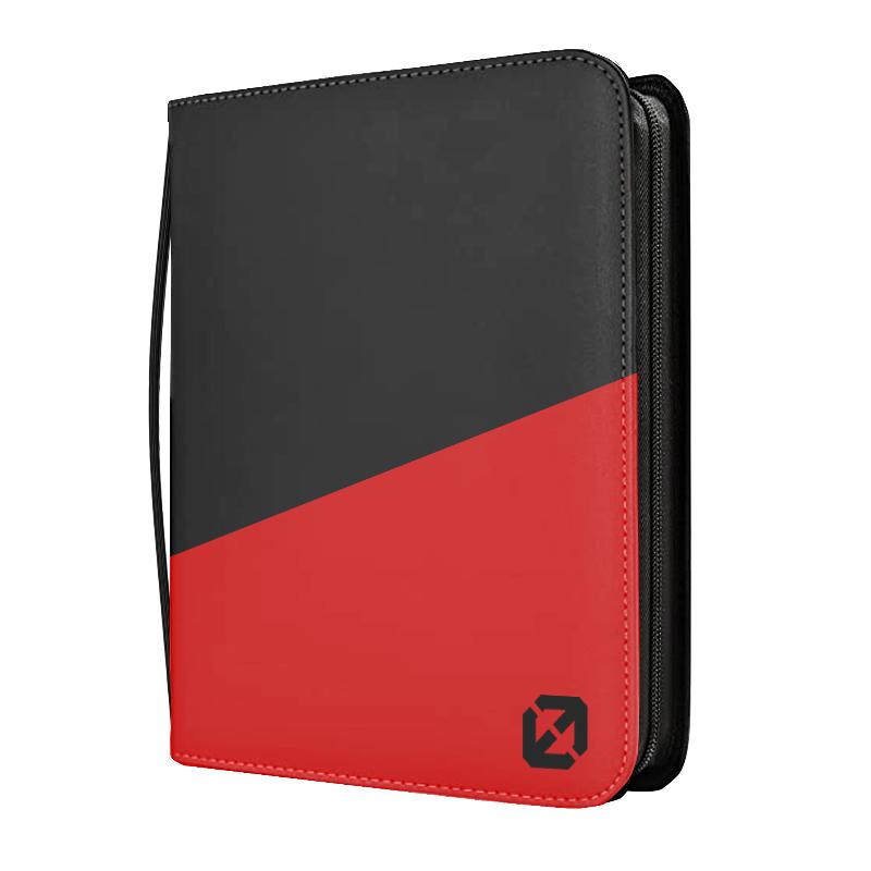 Evoretro Shield+ Toploader Binder Black/Red