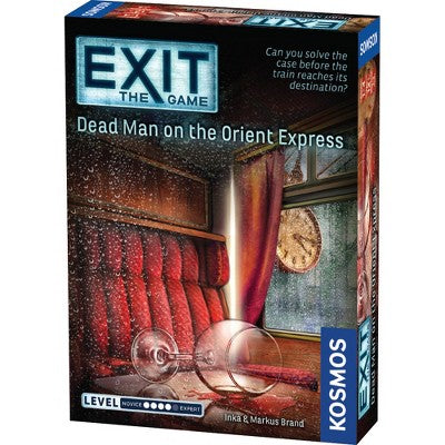EXIT Dead Man on the Orient Express board game
