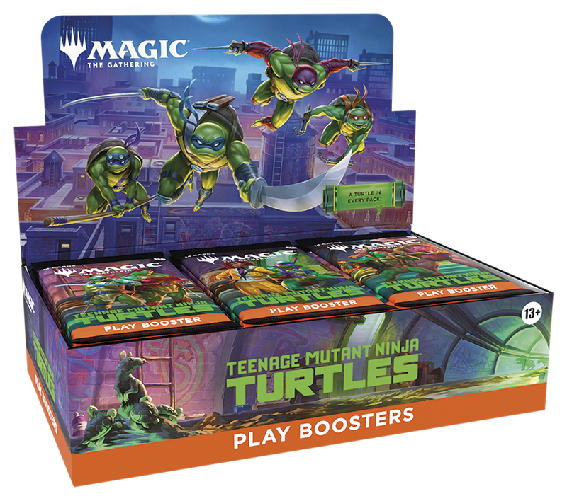 MTG Teenage Mutant Ninja Turtles Play Booster Box packaging