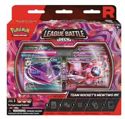 Pokemon League Battle Deck Team Rocket's Mewtwo ex