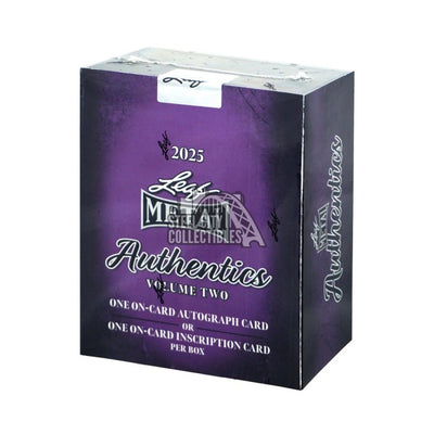 2025 Leaf Metal Authentics Volume 2 Hobby Box