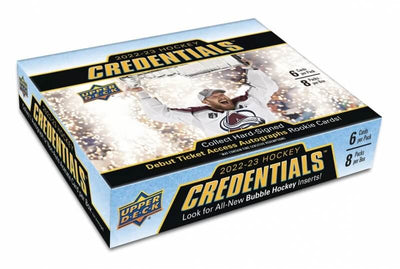 UD Credentials Hockey 22/23 Hobby Box