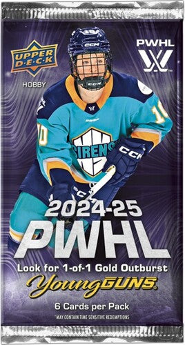 Upper Deck PWHL Hockey 2024-25 hobby pack