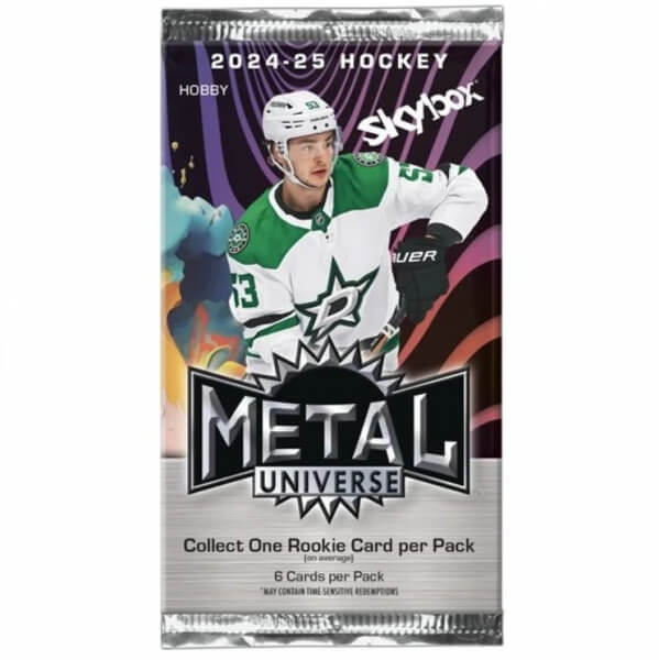 UD Skybox Metal Universe Hockey 24-25 Hobby Pack