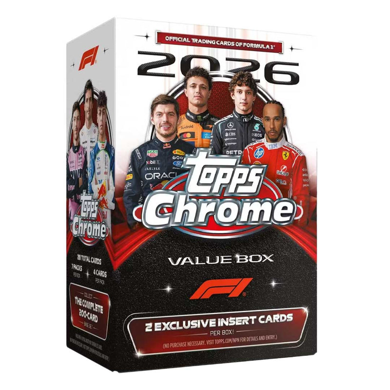 2026 Topps Formula 1 Chrome Blaster Box