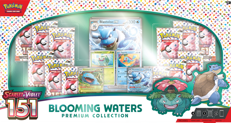 Pokemon 151 Blooming Waters Premium Collection