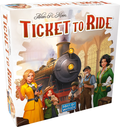 Ticket to Ride Refreshed Edition English box