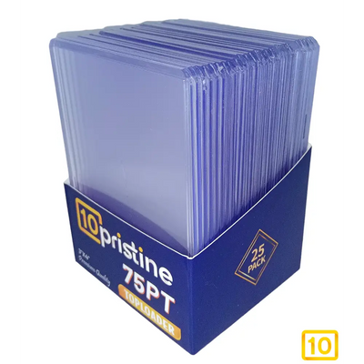 Pristine Toploader 3X4 75Pt Thick 25Ct