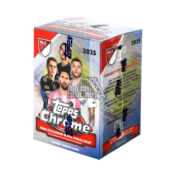 2025 Topps Chrome MLS Blaster Box
