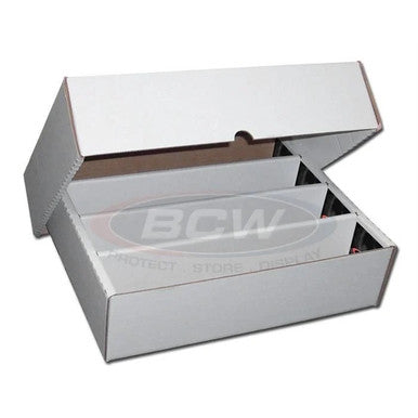 3200 count cardboard card storage box