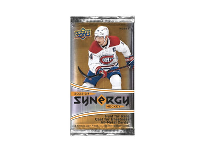 Upper Deck Synergy Hockey 2023-24 hobby pack