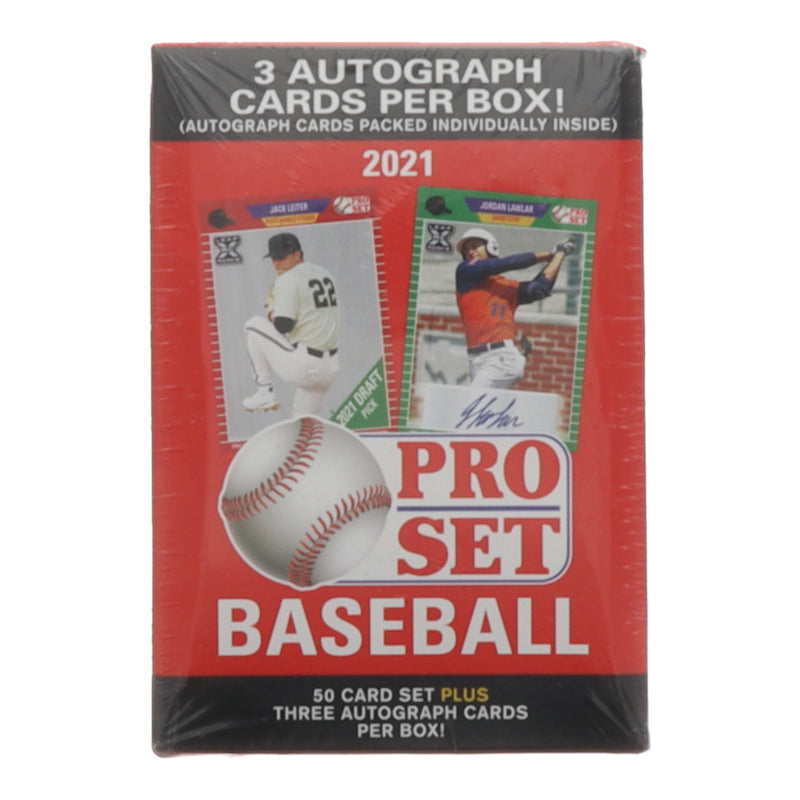 2021 Leaf Pro Set Baseball Blaster Hobby Box