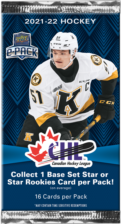 2021-22 Upper Deck CHL Hockey Pack