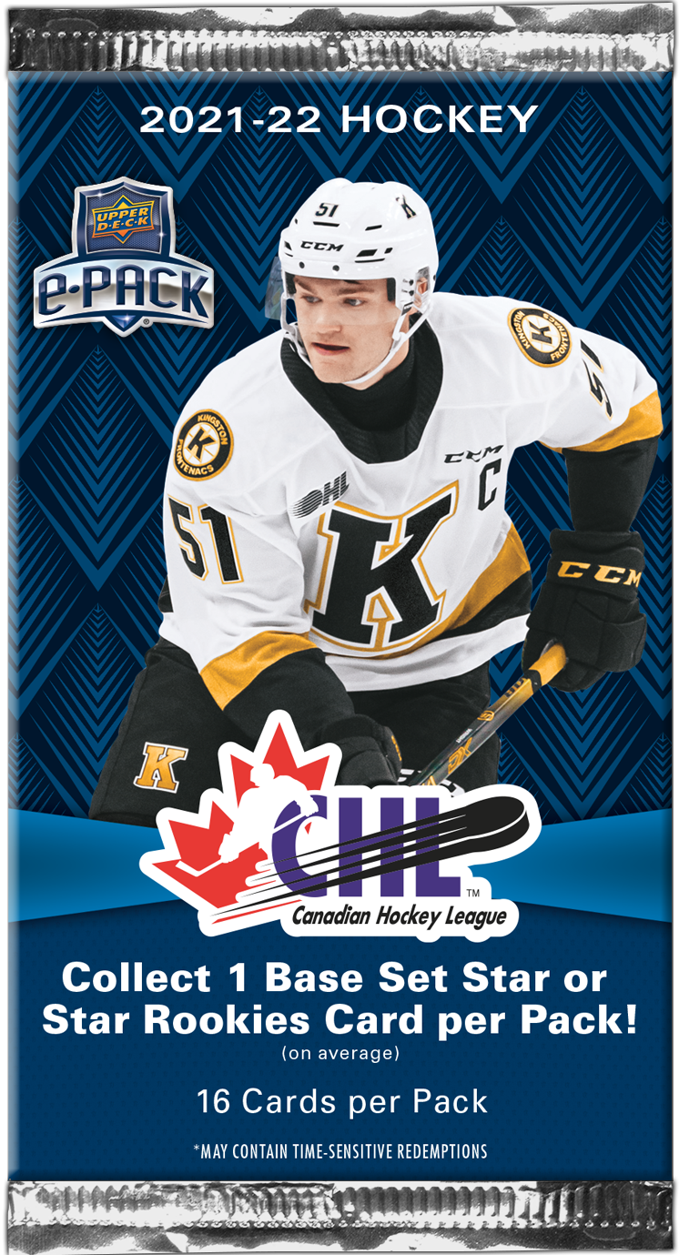 2021-22 Upper Deck CHL Hockey Pack