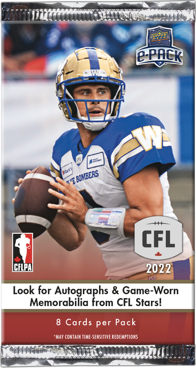 2022 Upper Deck CFL Hobby Pack