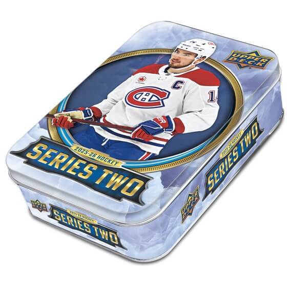 2025-26 Upper Deck Series Two Hockey Tin