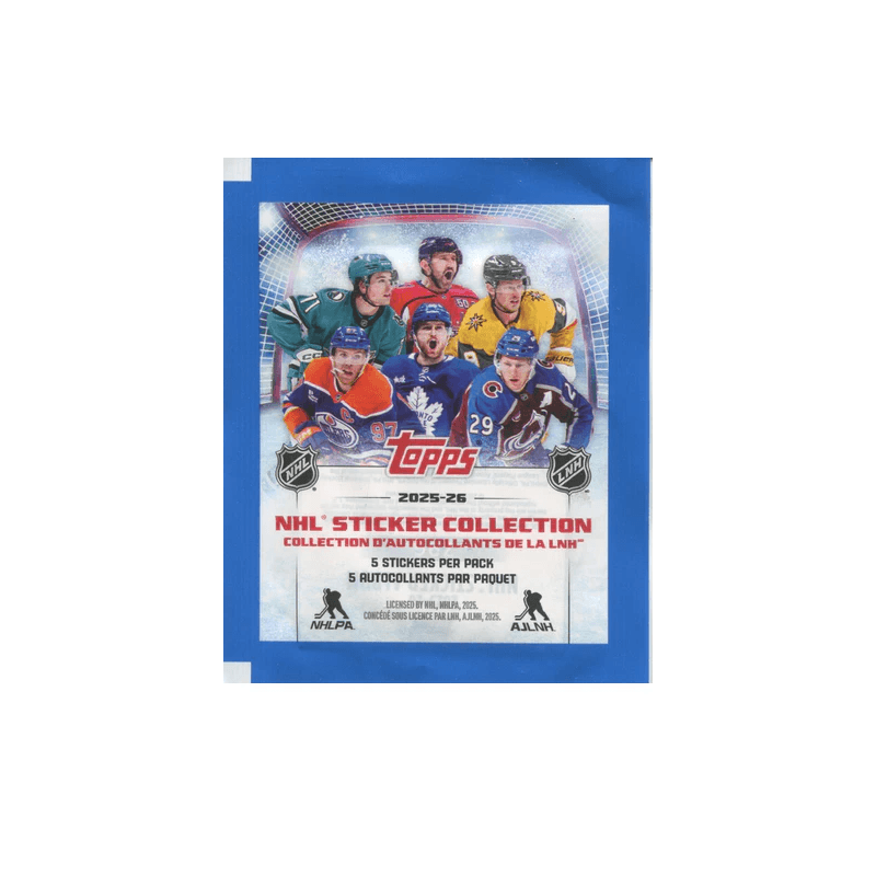 Topps Nhl Stickers 2025-26