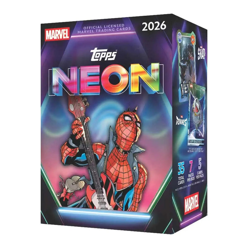 2026 Topps Marvel Neon Blaster Box