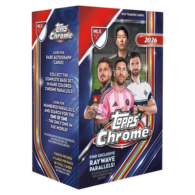 2026 Topps MLS Major League Soccer Chrome Blaster Box