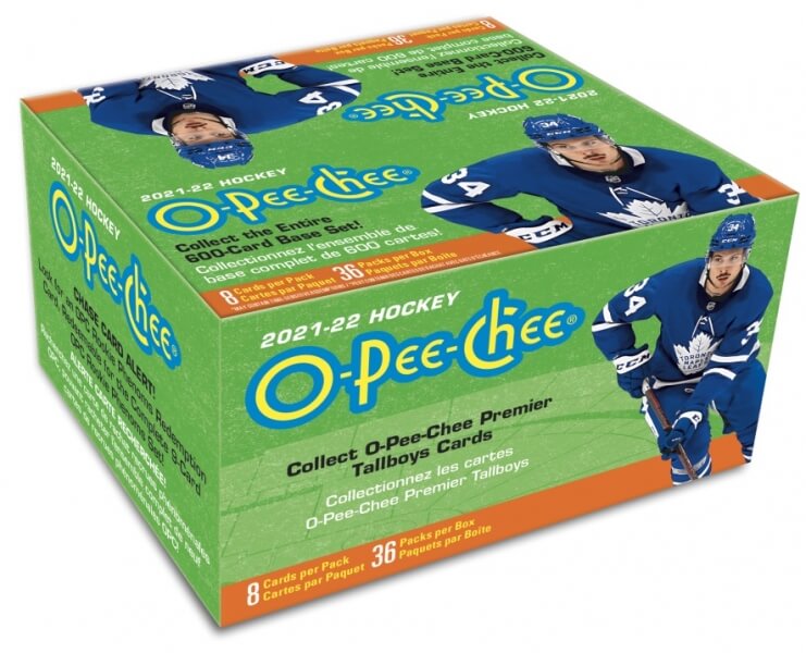 2021-22 Upper Deck O-Pee-Chee Hockey Retail Box