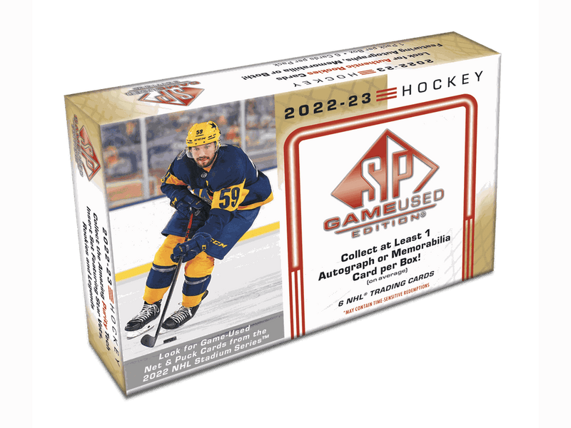 2022-23 Upper Deck SP Game Used Hockey Hobby Box