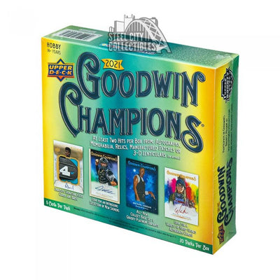 Upper Deck Goodwin Champions 2021 hobby box