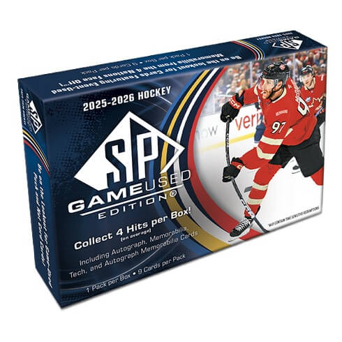 UD SP Game Used Hockey 25/26 Hobby Box