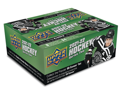 Upper Deck Series 2 Hockey 2021-22 retail box