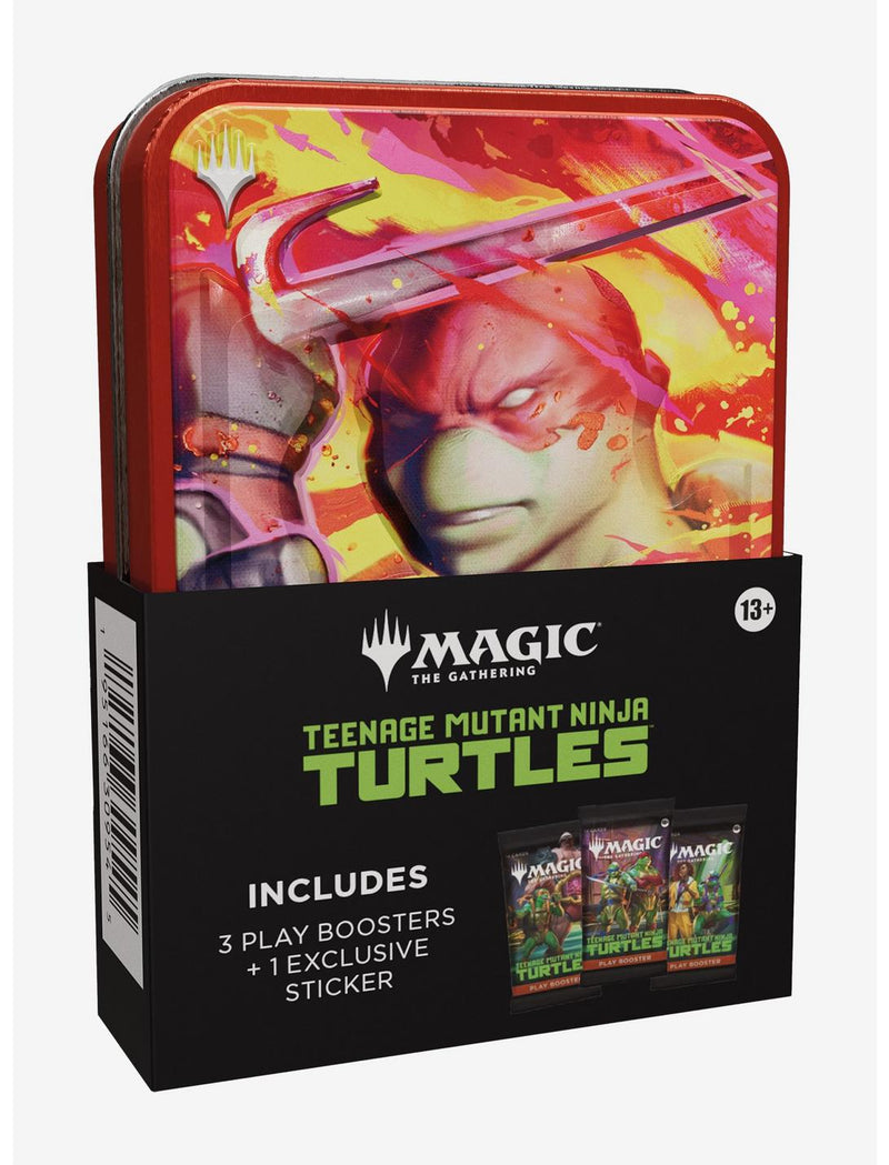 Mtg Teenage Mutant Ninja Turtles 3-Booster Tin
