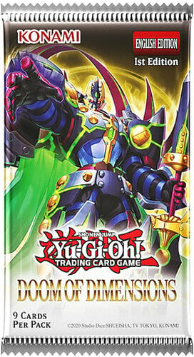 Yu-Gi-Oh! Doom of Dimensions booster pack