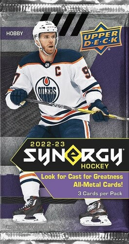 Upper Deck Synergy Hockey 2022-23 hobby pack