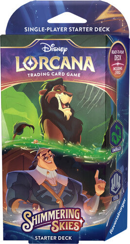 Disney Lorcana Shimmering Skies Starter Deck