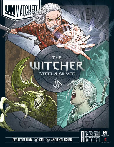 Unmatched The Witcher Steel and Silver
