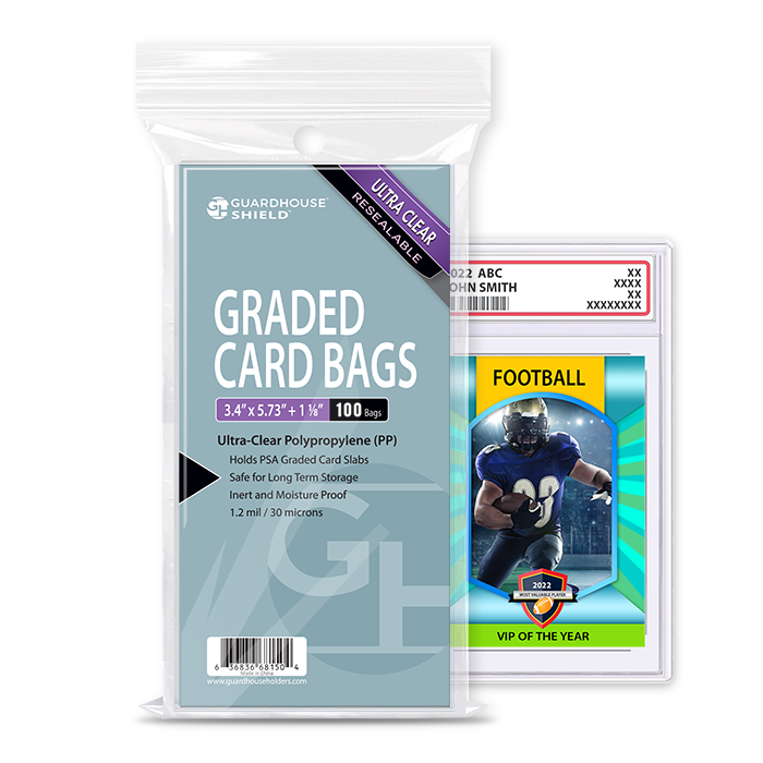 Guardhouse Resealable Shield Sleeves for Beckett Slabs