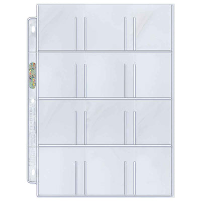 Ultra PRO 12-Pocket Pages 2.25x2.5 100ct