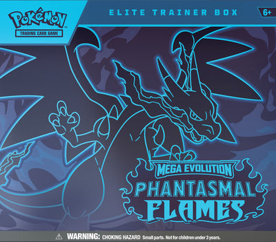 Pokémon Mega Evolution Phantasmal Flames Elite Trainer Box