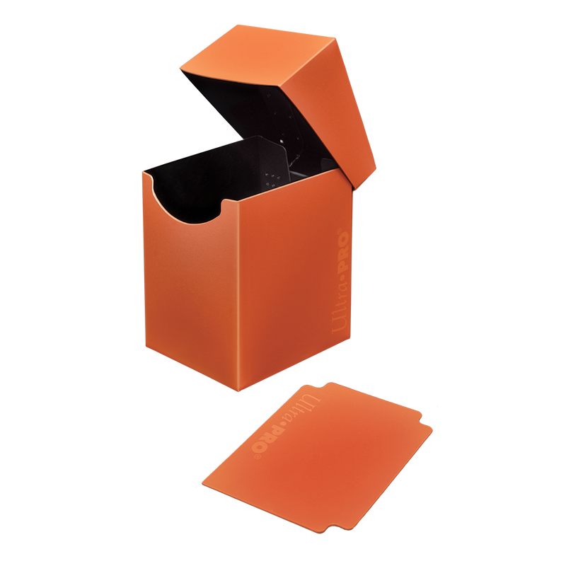 Ultra PRO Eclipse PRO 100+ Deck Box Pumpkin Orange