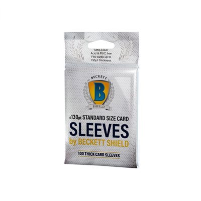 Beckett Shield Thick Sleeves 100ct
